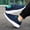 Blue, variant on Zecgelong Kids Girls Boys Running Shoes Lightwight Breathable Slip On Athletic Sport Sneakers Girls School Shoes Comfortable Size 12
