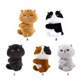 thumbnail image 3 of tredstone Stuffed Cat Plush Black Cat Decorations For Kids Fun Birthday Gift Multifunctional Cat Decorations A, 3 of 6