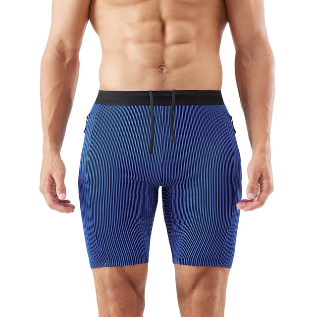 Diufon Men's Athletic Shorts Cotton Linen Drawstring Waisted Outdoor Sport Shorts Spring Summer Shorts with Pockets