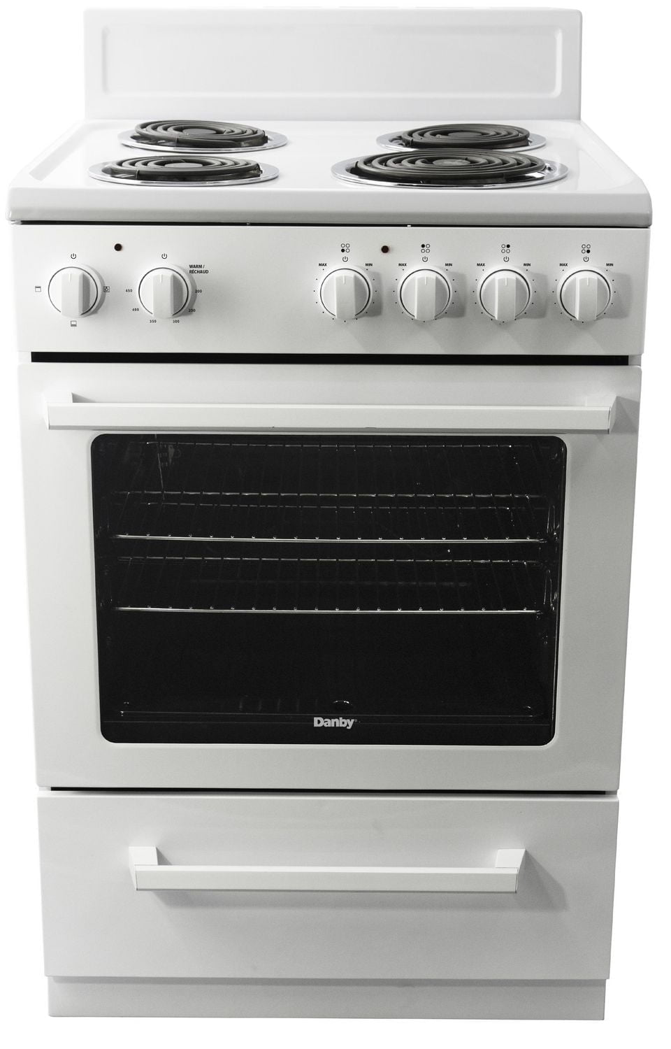 Danby DERM240WC 24" Wide Electric Range in White