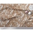 thumbnail image 3 of Soimoi Polyester Crepe Fabric Snake Animal Skin Print Fabric by The Yard 42 Inch Wide, 3 of 3