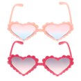 thumbnail image 4 of 2Pcs Heart Shaped Eyeglasses Kids Fashionable Eyeglasses Party Eyewear Photo Props, 4 of 7