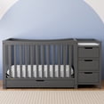 thumbnail image 2 of Lit de Bébé 4-en-1 avec Tiroir et Table à Langer Attachée Remi de Graco, 2 of 13