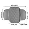 thumbnail image 3 of Yhmxh Car Accessories Motorcycle Accessories Car Armrest Protector Car Leather Armrest Armrest Pillow With Side Organizer Bag Suitable For Most Car Accessories Auto Armrest Cover, 3 of 4