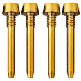 thumbnail image 1 of 4pcs Bicycle Brake Pad Retaining Pin M4x26mm Titanium Alloy Disc Brake Caliper Bolt Pin Plug Bike Oil Disc Screw Accessories, 1 of 12