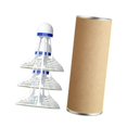 thumbnail image 4 of jinwen Wind Resistant Badminton Shuttlecocks Professional for Gymnasium Accessories White 3Pcs, 4 of 9