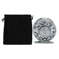 thumbnail image 2 of Aluminum Alloy Fly Reel, 3/4 Fishing Fly Reel Adjustable Unloading Device 1:1 Gear Ratio CNC Central Brake System Structure Design with Storage Bag for Fishing, 2 of 7