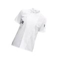thumbnail image 1 of Chef Jacket Short Sleeve Cooking Kitchen Hotel Clothes Simple Chef Coat for Restaurant White XL, 1 of 9