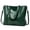Green_001, variant on Bmisegm Handbags for Women Large Designer Ladies Bag Pocket Purse Leather Meatloaf Bag Brown One Size