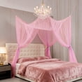 thumbnail image 1 of Dvkptbk Four-Sided Mosquito Net Outdoor Mosquito Net Home Mosquito Net Bed Cover Mosquito Net Curtain Bed Cover Mosquito Net Set Mesh Curtain home decor, 1 of 6