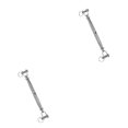 thumbnail image 2 of maskred Acier Inoxydable Corps Fermé Tourbillon Mâchoire Câble de Câble Fourche Rigging Vis Solide et Durable Argent M8 2Set, 2 of 6