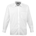 thumbnail image 1 of Premier Chemise Habillée en Popeline à Manches Longues pour Hommes Premier, 1 of 3