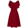 thumbnail image 1 of RKSTN Robes d'Invitée de Mariage pour Femmes Formelles Demoiselle d'Honneur Taille Haute Fête Bal Robe de Cocktail, 1 of 4