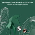 thumbnail image 2 of Portable Hanging Neck Fan 180 Degree Foldable Mini Hanging Neck Fan with Adjustable Lanyard Detachable, 2 of 8