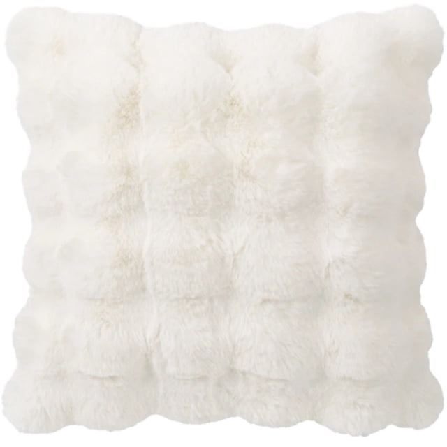 Mainstays Decorative Cushion Cover - Bubble Fur, Textured Accent Pillow