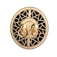 thumbnail image 3 of Bouton de Garde-Robe, Pas Facile de Corroder Superbe Artisanat Bouton d'Armoire de Style Rétro Pas de Rouille pour les Armoires pour les Tables de Toilette, 3 of 8