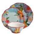 thumbnail image 3 of The Pioneer Woman Celia 12-Piece Dinnerware Set, Aqua, 3 of 6