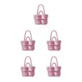 thumbnail image 2 of Baohd Larger Capacity Tote Bag With Big Opening For Easy Access Books Crossbody Bag pink 5Set, 2 of 6