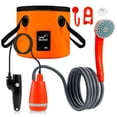 thumbnail image 1 of Outdoor Portable Camping Shower Kit with 2.5-3.5L/min Water Discharge 2m, 1 of 8