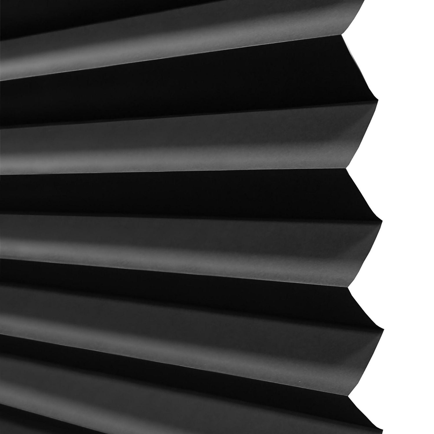 Store en papier plissé sans cordon Mainstays, noir, 91 cm x 183 cm