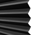 thumbnail image 4 of Mainstays Cordless Pleated Paper Shade, Black, 36" x 72", 4 of 5