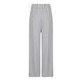 thumbnail image 4 of LSLJS Women's Spring and Solid Color Casual Stretch Waist Pocket Wide Leg Pants, 4 of 5