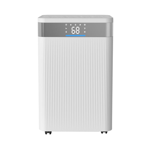 KFFKFF 35 Pints Dehumidifier for Home & Basement, Drain Hose for Commercial & Industrial Use, Smart Humidity Control, Low Noise for Large Rooms, Warehouses