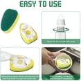 thumbnail image 4 of Heavy Duty Dish Wand with 7 Replaceable Sponge Heads, 4 of 4