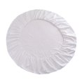 thumbnail image 4 of jifeng Housse de Lit Ronde Douce Drap-Housse de Lit Housse de Lit Textile pour la Maison 200x200cm Blanc, 4 of 7