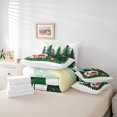 thumbnail image 5 of Ensemble de Douillette 7 Pcs pour Lit Double de Voyage en Véhicule Récréatif, Literie de Camping Heureuse Ensemble Draps Rétro Rustique Décor Fermette pour Caravane avec Douillette, 5 of 5