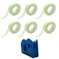 thumbnail image 1 of 1 Ensemble/7 Pcs Bandes pour Extensions de Cils avec Coupeur, 1 of 7
