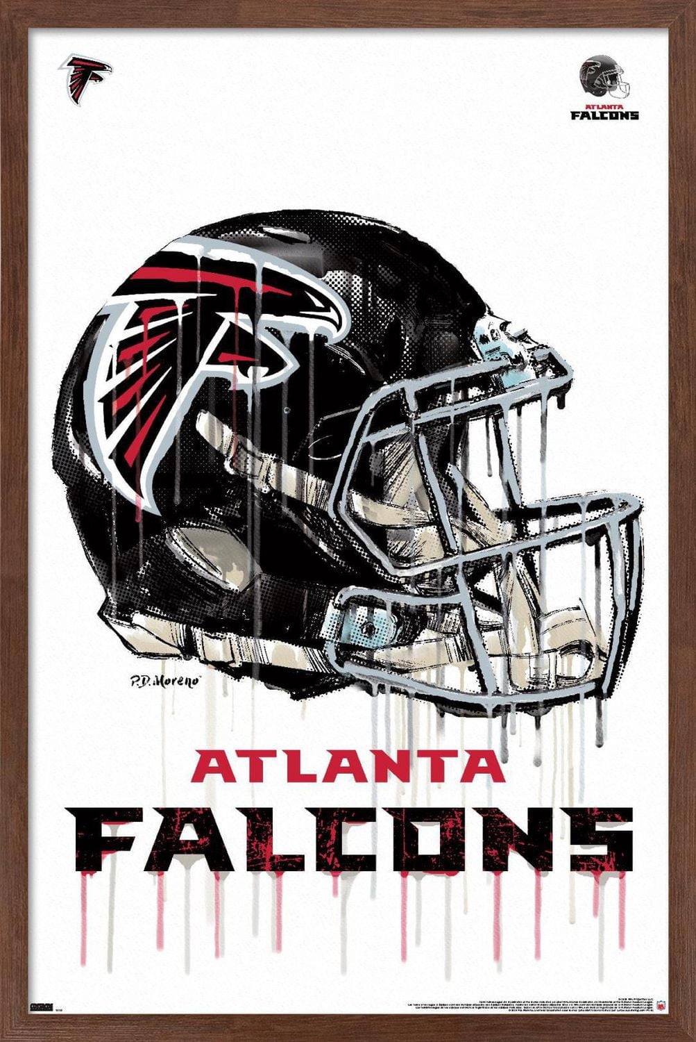 NFL Atlanta Falcons - Casque anti-goutte 20