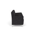 thumbnail image 4 of Lesro Ravenna Lounge Reception 3 Seat Tandem Seating in Black, 4 of 5