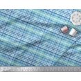 thumbnail image 3 of Soimoi Rayon Fabric Plaid Check Print Fabric by The Yard 56 Inch Wide, 3 of 3