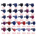 thumbnail image 2 of Cravate en Polyester Doux pour Homme en Soie Cravates pour Homme d'Affaires de Mariage Cravates Cravates Polyester Rayures Pois Motif Cravates, 2 of 8