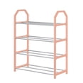 thumbnail image 2 of Vaidha Shoe Rack Shoe Rack Storage Organizer With 4 Tiers Metal Shelves For Bedroom Closet Entry Dorm Room, 2 of 5