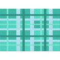 thumbnail image 1 of Ahgly Tapis Rectangulaire Lavable en Machine Intérieur Transitionnel Vert Mer Clair, 2 Pieds x 4 Pieds, 1 of 7