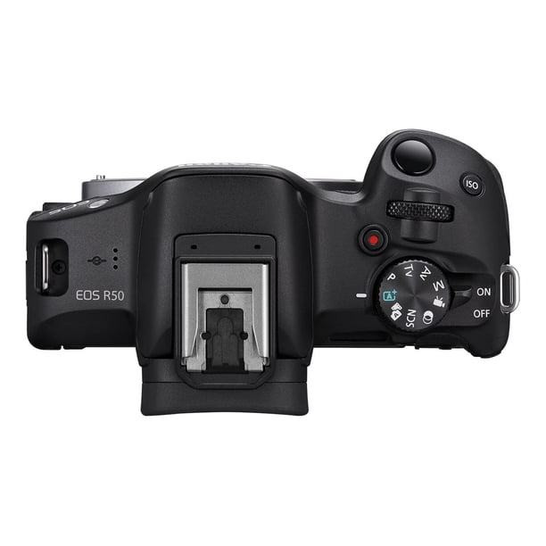 Canon EOS R50 Mirrorless Vlogging Camera (Body Only/Black), RF
