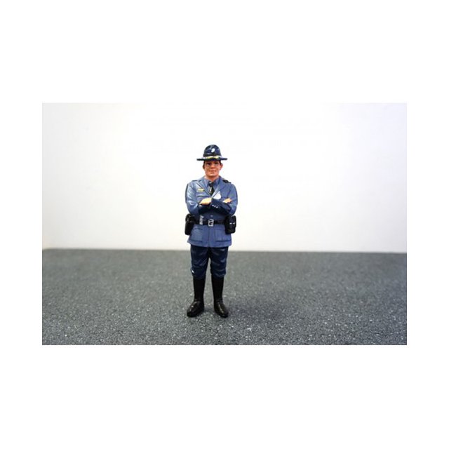 American Diorama 16108 State Trooper Tim Figure For 1:18 Diecast Model Cars by American Diorama