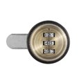 thumbnail image 2 of Password Mailbox Cabinet Lock 3-Digit Password Lock, Password Lock, Easy Installation Wooden Cabinet for Mail Box Staff Cabinet Home Locker Factory Gold,Cyan,Black Ruthenium, 2 of 8