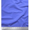 thumbnail image 1 of Soimoi Blue polyester Crepe Fabric Diamond & Triangle Geometric Print Fabric by the Yard 42 Inch Wide, 1 of 2