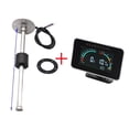 thumbnail image 2 of 2 In 1 LCD Fuel Gauge Voltmeter With Fuel Float Sensor 0-190ohm For 12V Car Truck Motorcycle Oil Tank Level Sensor 100-600MM ,Easy Setup, 2 of 7