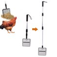 thumbnail image 2 of Pelle à Caca pour Poulet 3 en 1 Rétractable Outil de Nettoyage de Poulet, 2 of 8