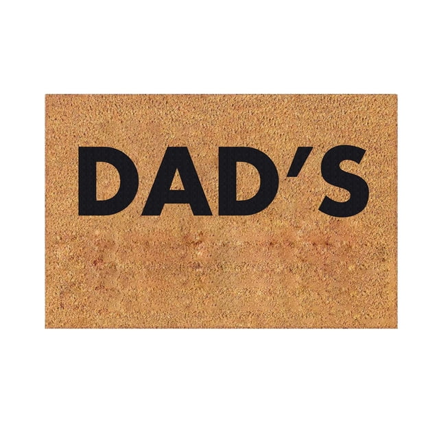 16x24 Inch Summer Coir Door Mats Outdoor Rug for Front Door Spring Door Rug Runner Durable and Anti Slip Mats Outdoor or Entryway Rug Indoor Outdoor Mats for Home and Office, DAD'S