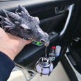 thumbnail image 4 of Lampe Suspendue Dinosaure LED Lanterne Style Industriel Tête de Dragon en Résine Argent 12*14*20cm, 4 of 7