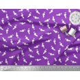 thumbnail image 2 of Soimoi Viscose Chiffon Fabric Floral & Cat Animal Print Fabric by Yard 42 Inch Wide, 2 of 3