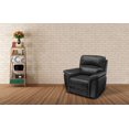 thumbnail image 2 of K-LIVING LOUSIANA LEATHAIRE POWER RECLINER CHAIR IN GREY, 2 of 2