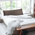 thumbnail image 4 of PiccoCasa Cotton Body Pillow Case with Zipper Closure Beaver 20"x 55" 1PCS, 4 of 7