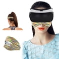 thumbnail image 3 of DEBGFS Masque pour les Yeux VR pour Quest 2, Élastique Respirant Qui Protège la Peau du Visage et la Sueur, Blanc, 3 of 7
