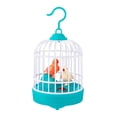 thumbnail image 4 of Electronic Simulation Bird Cage Toy Realistic for Office Education Preschool Blue, 4 of 8